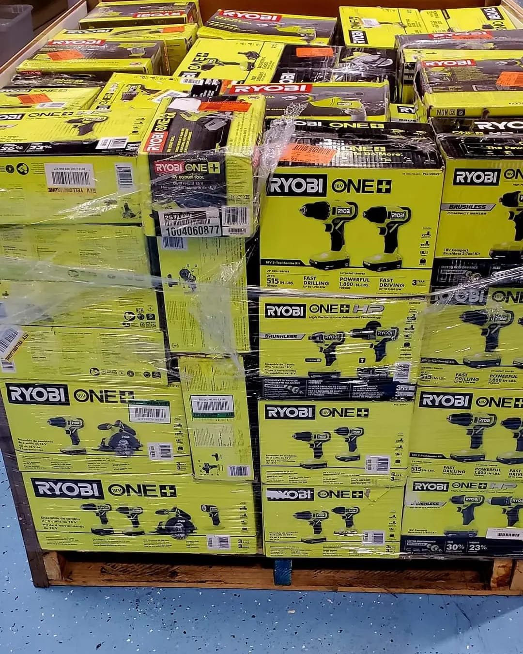 RYOBI TOOL PALLETS - Image 3